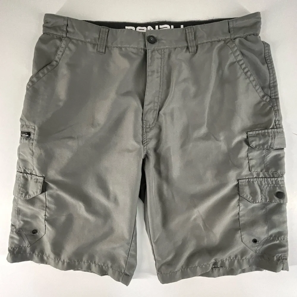 Denali Sea Fog Gray Cargo Shorts Men’s Size‎ 38 Utility Outdoor Casual